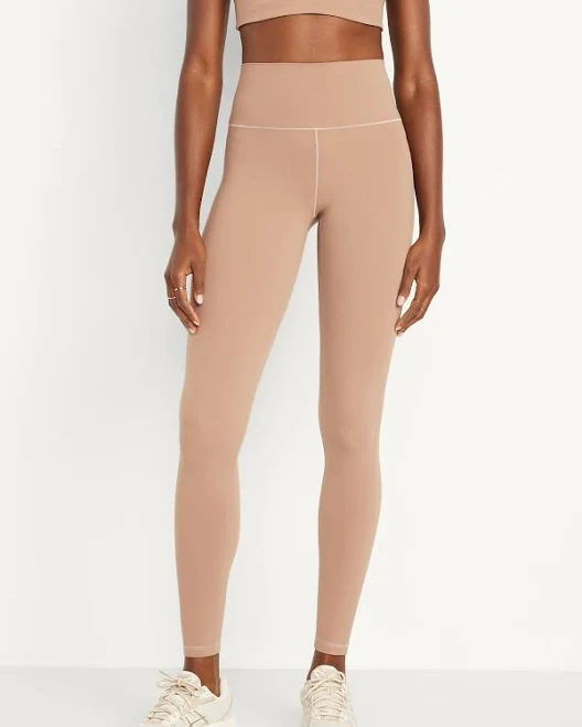 Old Navy Women's High-Waisted Studiosmooth Full-Length Leggings