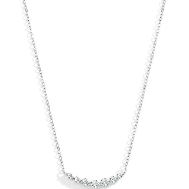 Mint & Lily Classic Arc Cubic Zirconia Necklace