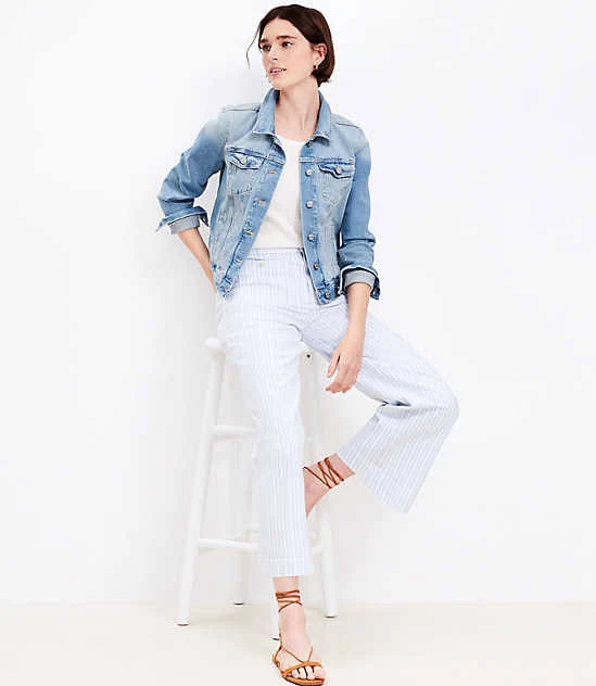 Loft Women's Denim Trucker Jacket