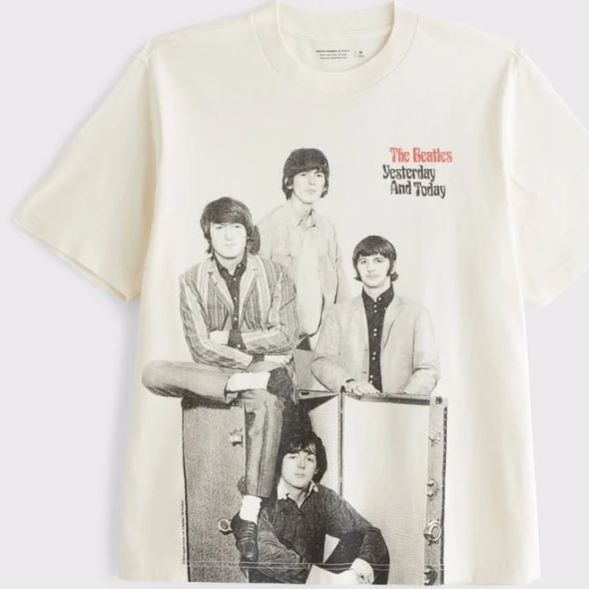 The Beatles Vintage-Inspired Graphic Tee