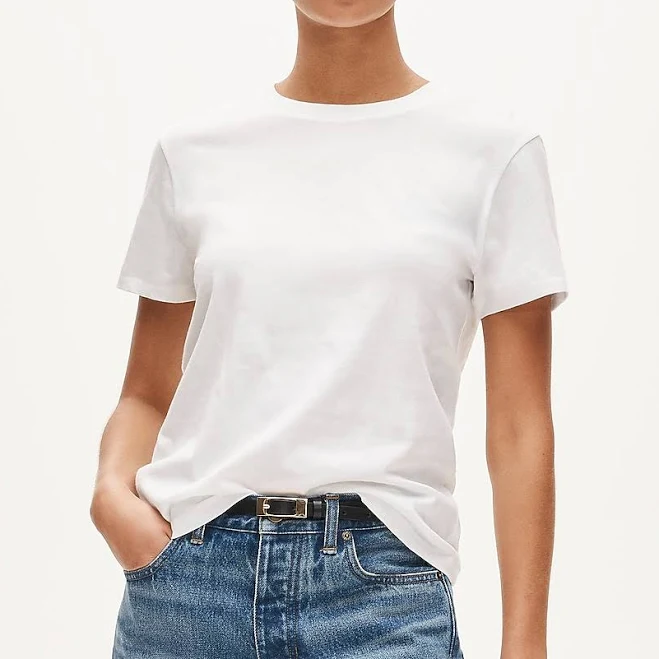 J.Crew Women's Vintage Jersey Classic-Fit Crewneck T-Shirt
