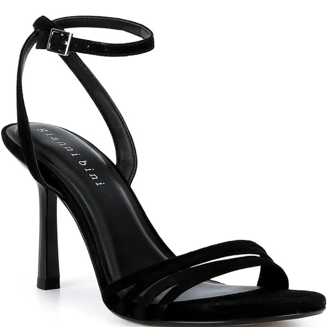 Gianni Bini Women's Dafney Suede Strappy Dress Sandals