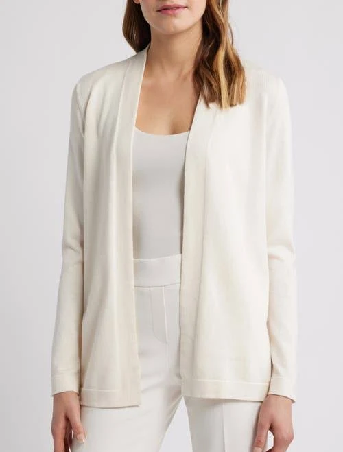 AK Anne Klein Chatham Open Front Cardigan