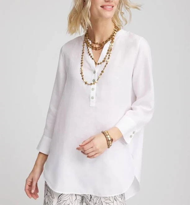 No Iron™ Linen Tunic