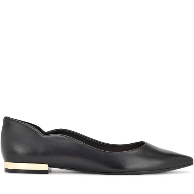 Nine West Women's Lovlady Pointy Toe Slip-on Dress Flats