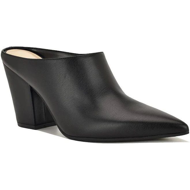 Nine West Andora Women's Pointy Toe Slip-On Heeled Mules