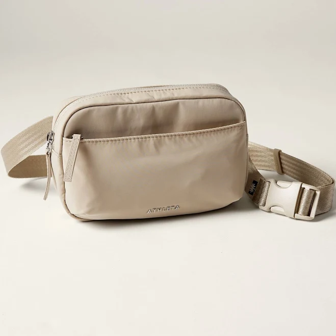Athleta Women's All About Crossbody Belt Bag Oak One Size