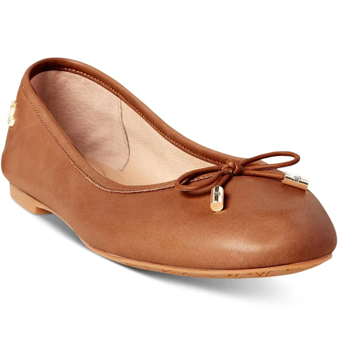 Women's Jayna Nappa Leather Flats