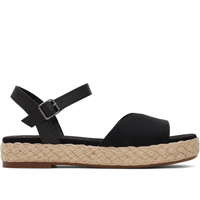 TOMS Women's Abby Flatform Espadrille Sandals