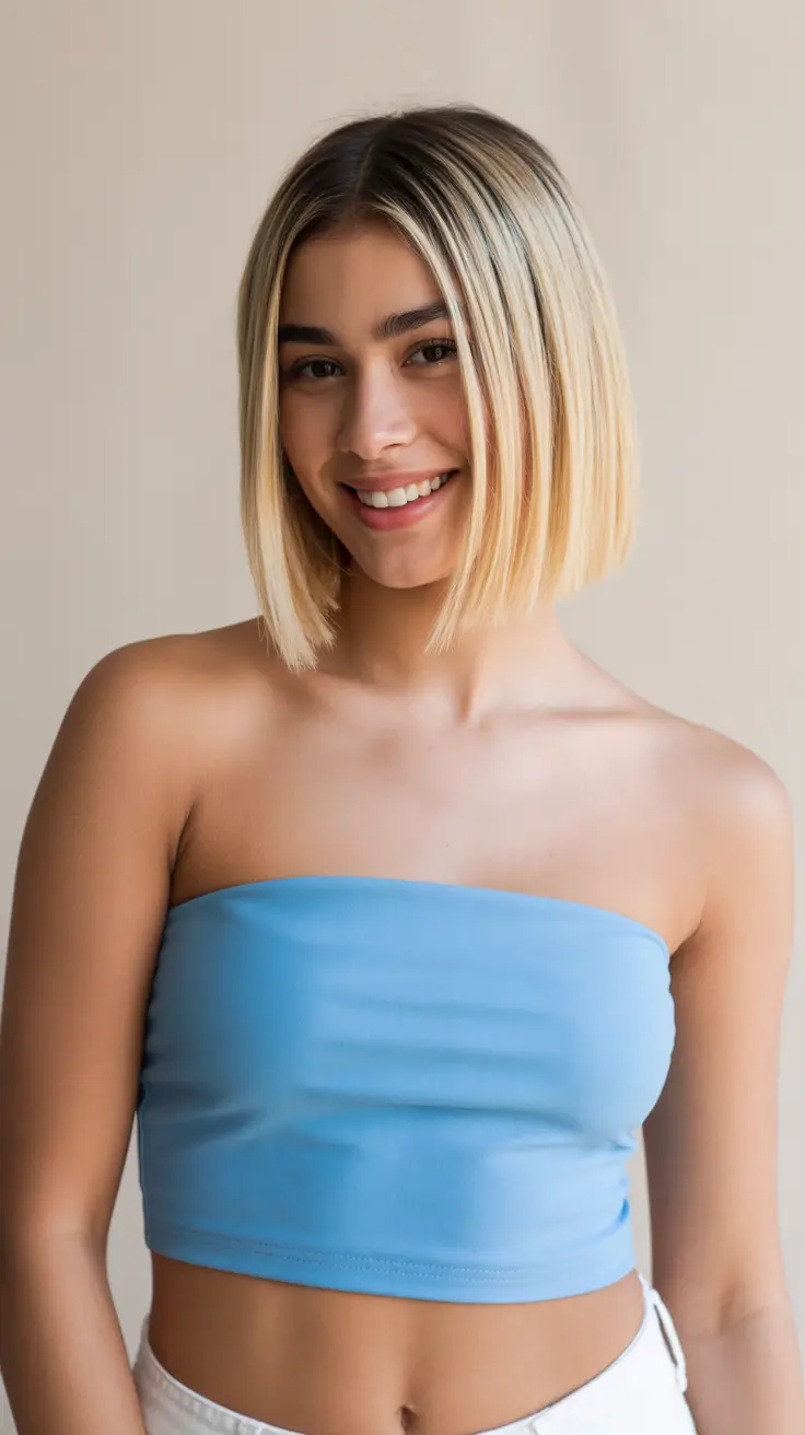 summer hair color for blondes 2026 trendy Soft Root Melt Blonde With Youthful Sun Glow