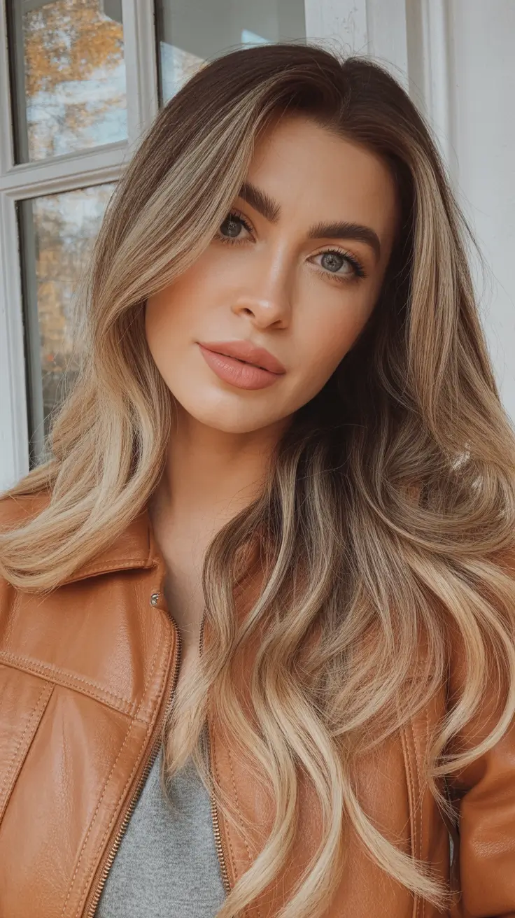 summer hair color ideas 2026 trendy Dimensional Caramel Length With Luxe Layers