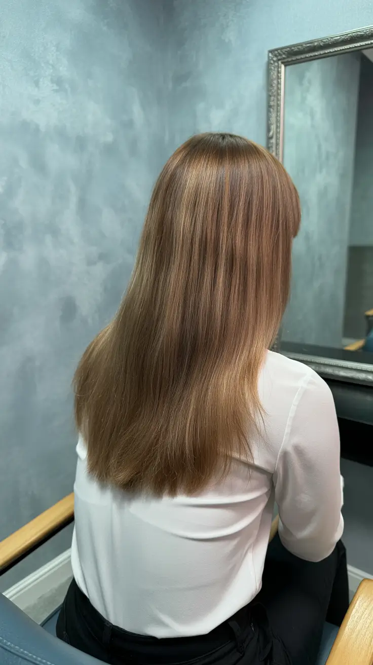 summer hair color ideas for brunettes 2026 trendy Natural Sandy Brunette With Barely There Summer Brightness