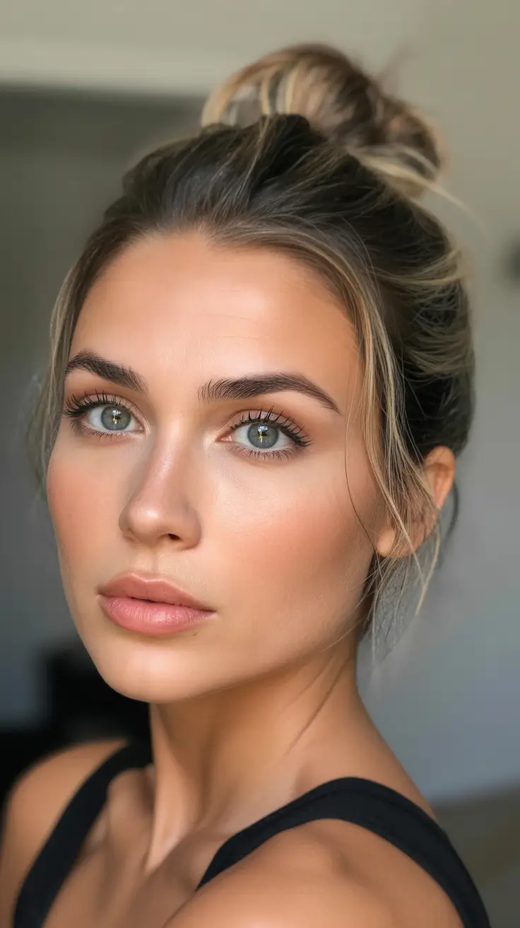 summer hair color ideas for brunettes 2026 trendy High Contrast Brunette With Face-Framing Light Pieces