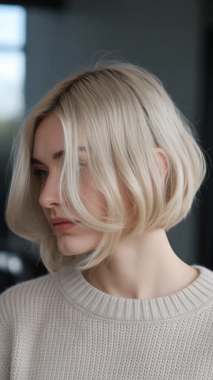 summer haircut ideas short Soft Blonde Bob With Face-Framing Layers