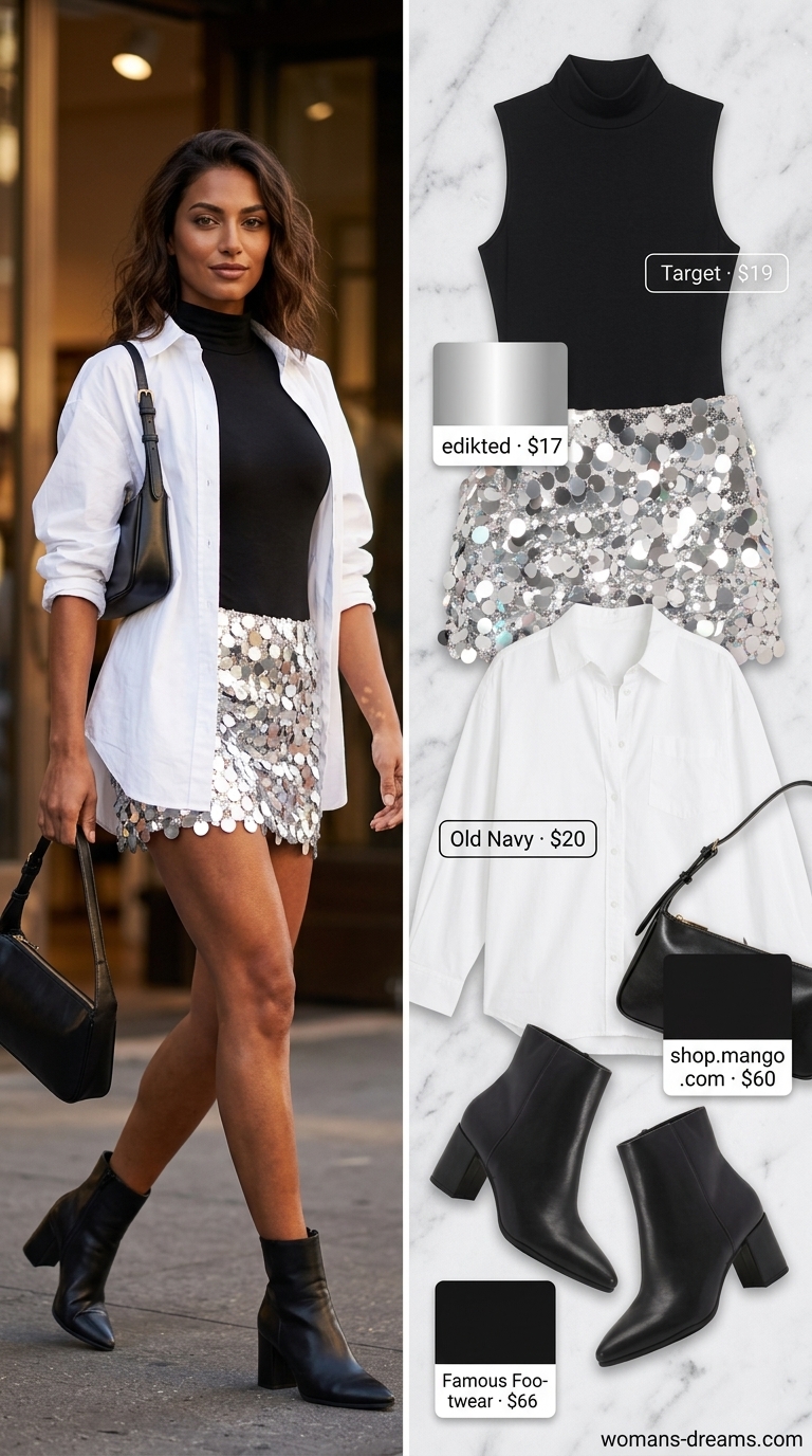 Glow Up Mini Skirt