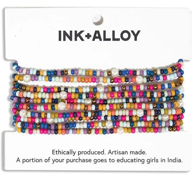 accessory 10 Strand Stretch Beaded Bracelet Macy's $32