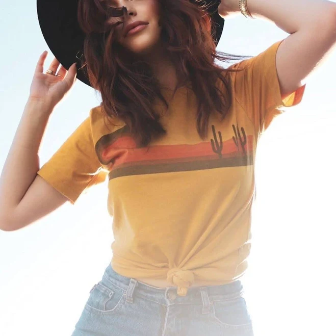 top 1970s Desert Horizons Graphic Retro Tshirt Etsy - ClassicRockCouture $34