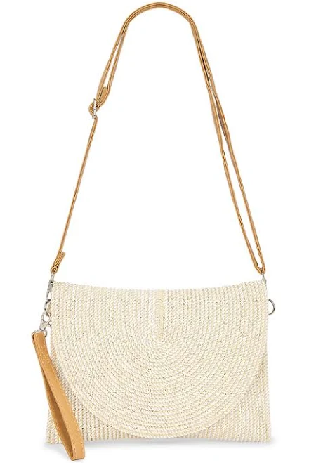 bag 8 Other Reasons Women's Woven Raffia Clutch Bag REVOLVE $91