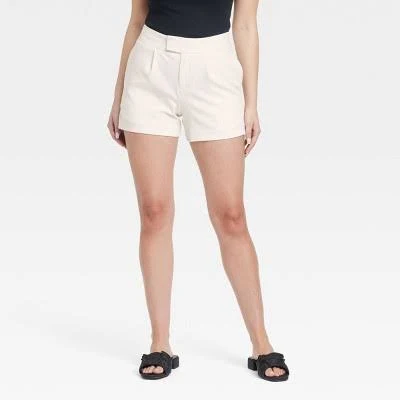 bottom A New Day Women's High-Rise Tailored Shorts Target $15