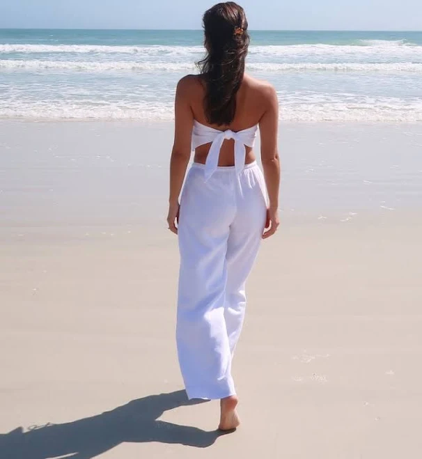 pants Abercrombie & Fitch Women's Linen-Blend Pull-On Pants Abercrombie & Fitch $26.97