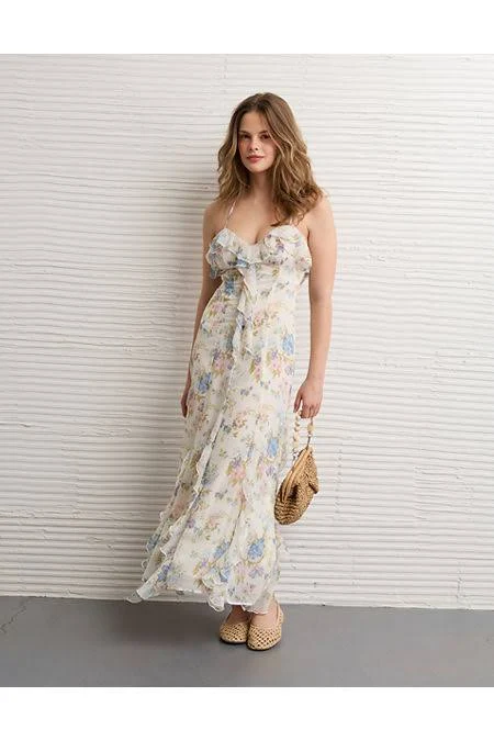 dress AE Tiered Ruffle Maxi Dress American Eagle Outfitters $62.97