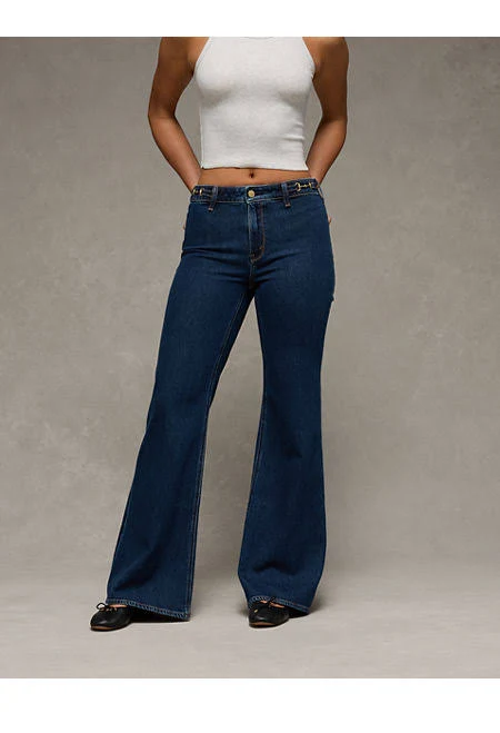 bottom AE Women's High-Waisted Flare Jeans American Eagle Outfitters $29.99