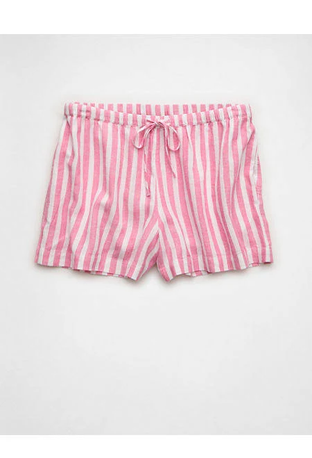 shorts AE Women's High-Waisted Linen-Blend Soft Shorts American Eagle Outfitters $37.95