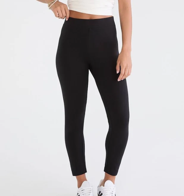 leggings Aeropostale Women's High-Rise Capri Leggings Aeropostale.com $12