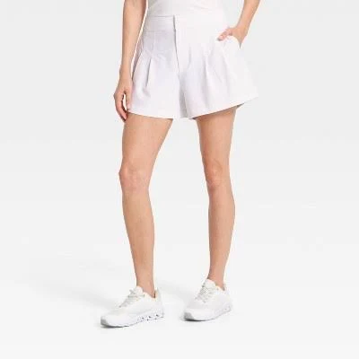 bottom All in Motion Women's High-Rise Pleated Golf Shorts Target $30