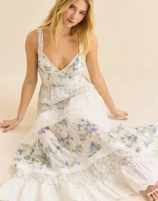 dress Altar'd State Adalynne Sleeveless Floral Maxi Dress Altar'd State $178