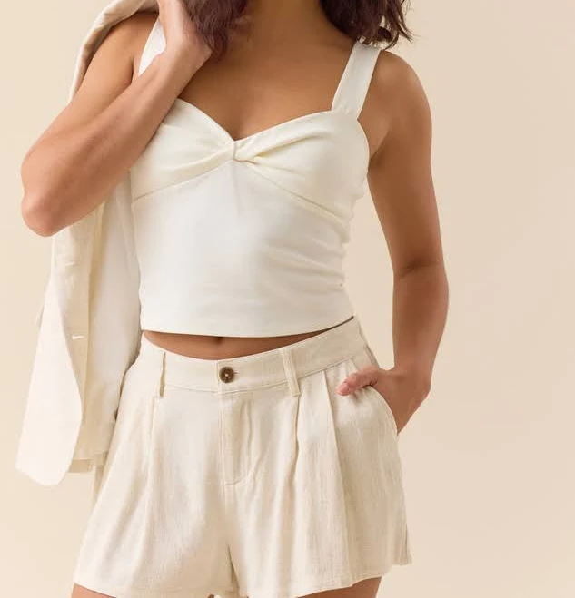 bottom Altar'd State Laila Linen Trouser Shorts Altar'd State $18.99