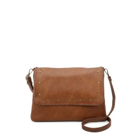 bag Ampere Creations Women's Savannah Vegan Leather Crossbody Bag Walmart - Ampere Creations $45.6