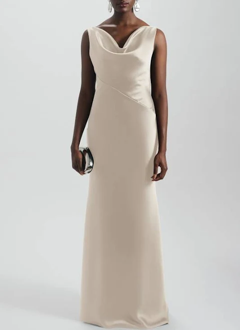 dress Amsale Bias Cut Cowl Neck Dress Amsale $925