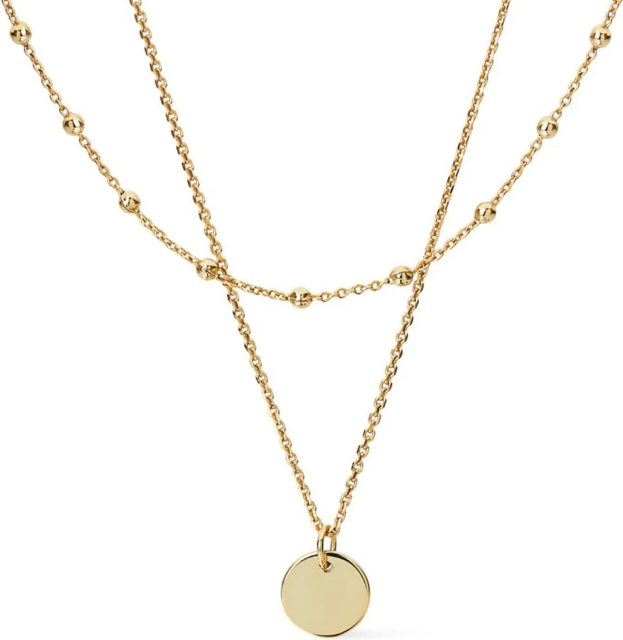 accessory Ana Luisa Women's Willow Layered Coin Pendant Necklace Bloomingdale's $90