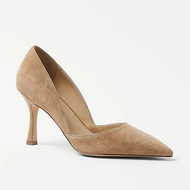 shoes Ann Taylor Women's Azra Suede Pumps Ann Taylor $79.5