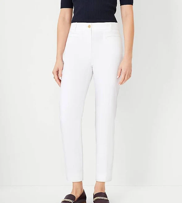 pants Ann Taylor Women's Cotton Crop Pants Ann Taylor $62.65