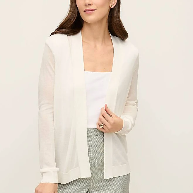 outerwear Ann Taylor Women's Lightweight Open Cardigan Ann Taylor $34.75