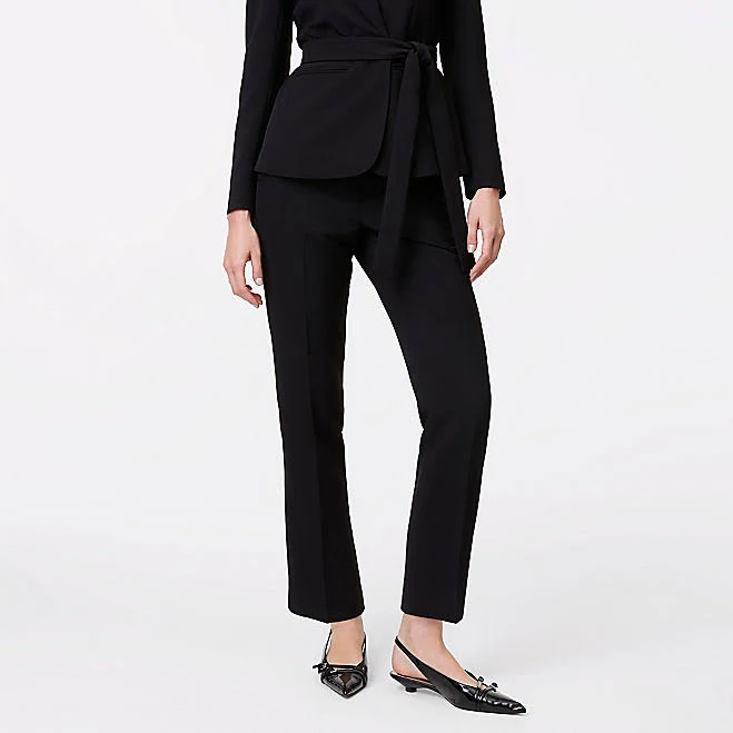 pants Ann Taylor Women's Relaxed Fluid Crepe Ankle Pants Ann Taylor $119