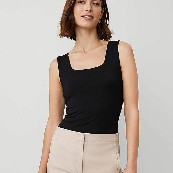 square neck top Ann Taylor Women's Square Neck Tank Top Ann Taylor $31.15