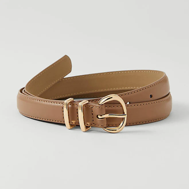 accessory Ann Taylor Women's Weekend Skinny Leather Belt Ann Taylor $20.49