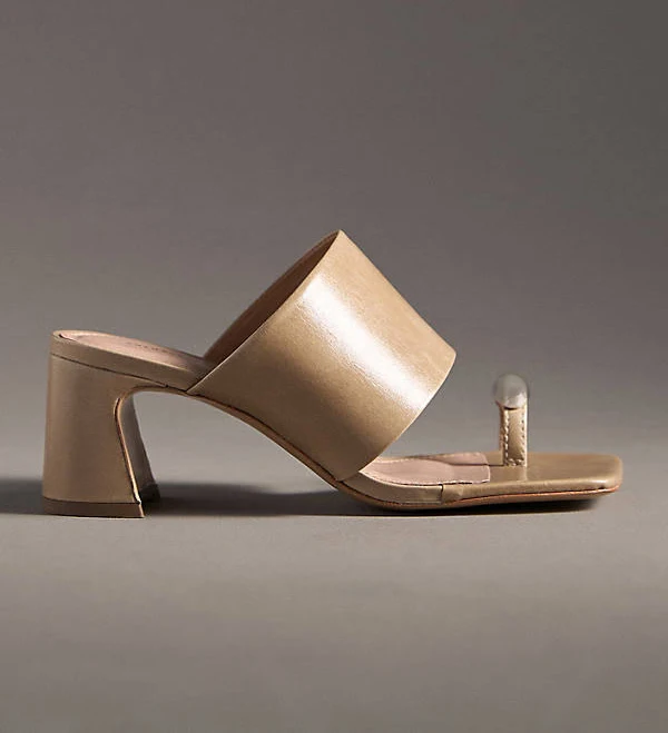 shoes Anthropologie Toe-Ring Block-Heel Mules Anthropologie $117.6