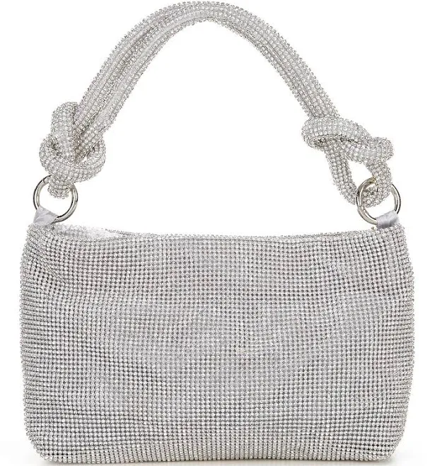 bag Antonio Melani Crystal Knot Handle Clutch Dillard's $150