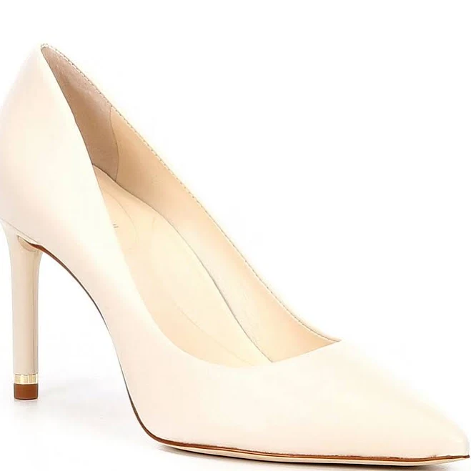 shoes Antonio Melani Kara Leather Classic Pointed Toe Pumps Dillard's $119.99