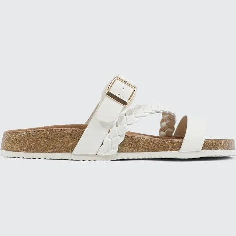 shoes Ardene Women's Braided Strap Slide Sandals Ardene $17.43