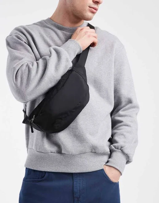 bag ASOS Design Nylon Crossbody Fanny Pack ASOS $22.99