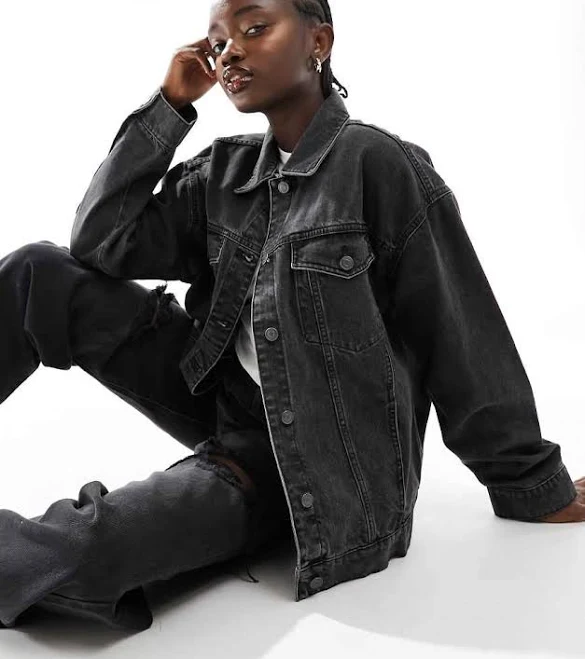 outerwear ASOS Oversize 90s Denim Jacket ASOS $42.24