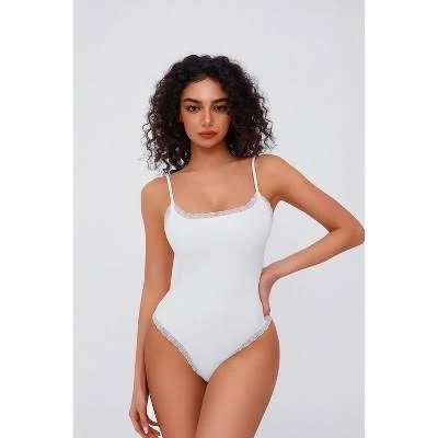 bodysuit Avidlove Women's Square Neck Lace Bodysuit Target $29.99