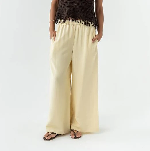pants böhme Lee Wide Leg Non Stretch Pants böhme $52.5