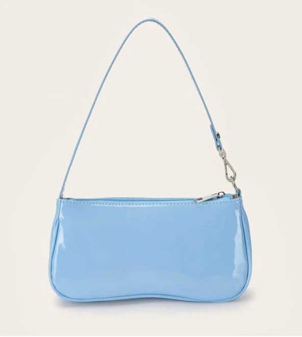 bag Baby Blue Minimalist Solid Small Shoulder Bag eBay - bazik_us2013 $29.99