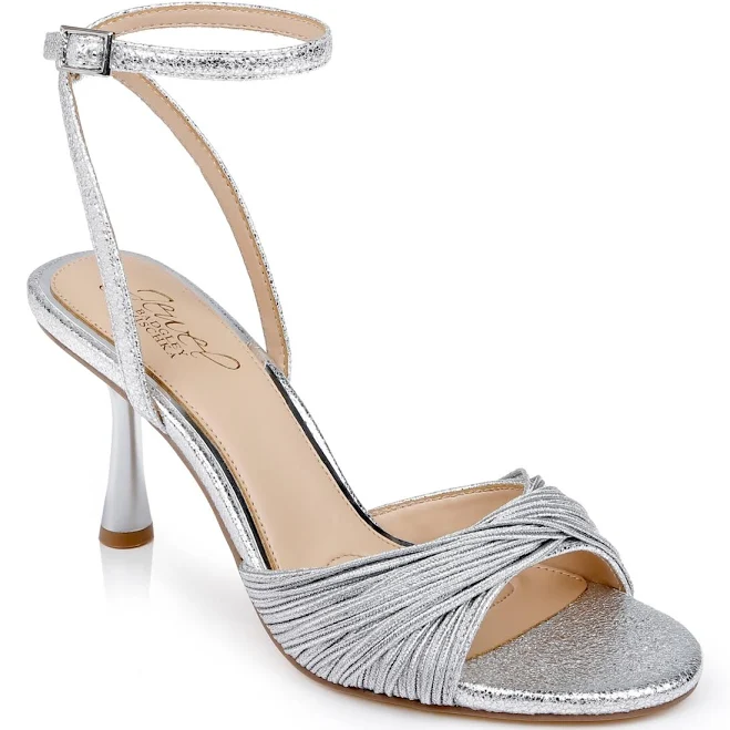 shoes Badgley Mischka Women's Nanette Stiletto Dress Sandals Macy's $69.3